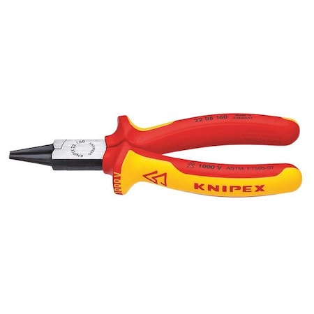 6 1/4 in 22 Needle Nose Plier Cushion Grip Handle MPN:22 08 160 SBA