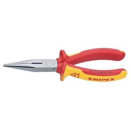 6 1/4 in Needle Nose Plier, Side Cutter Cushion Grip Handle MPN:25 08 160 SBA
