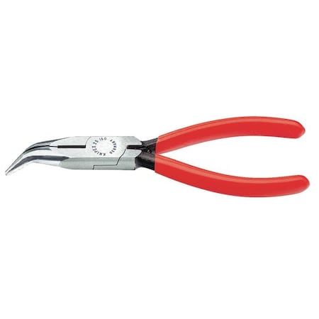 Bent Round Nose Plier, 6-1/4