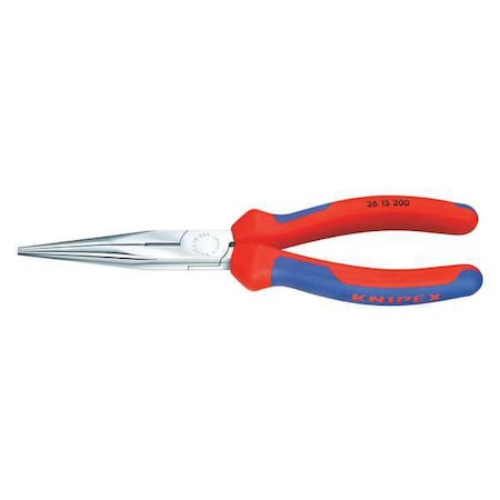 8 in Long Nose Plier, Side Cutter Multi-Component Grip Handle MPN:26 15 200