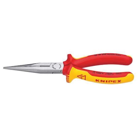 Insulated Long Nose Plier, 8 in., Serrated MPN:26 18 200 SBA