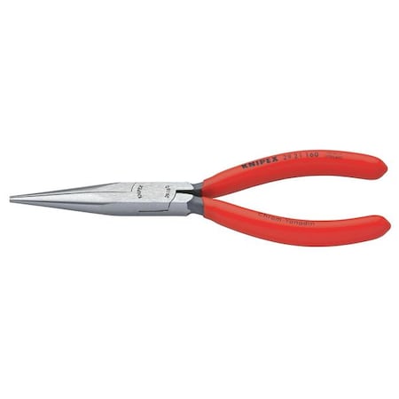 6 1/4 in Needle Nose Plier Plastic Coated Handle MPN:29 21 160