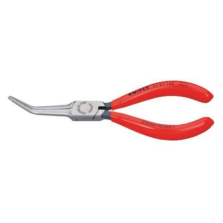 6 1/4 in Bent Long Nose Plier Plastic Coated Handle MPN:31 21 160