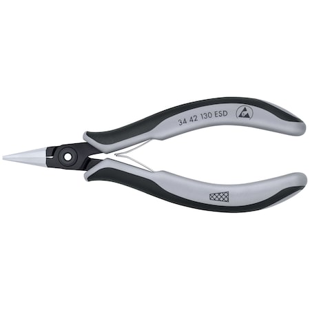 Precision Gripping Pliers, Flat Wide Tip MPN:34 42 130 ESD