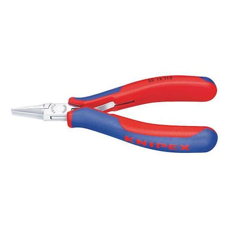 4 1/2 in Flat Nose Plier Multi-Component Grip Handle MPN:35 12 115