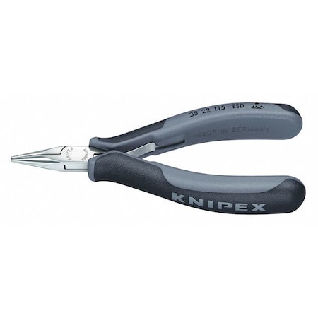 4 1/2 in Chain Nose Plier Multi-Component Grip Handle MPN:35 22 115 ESD