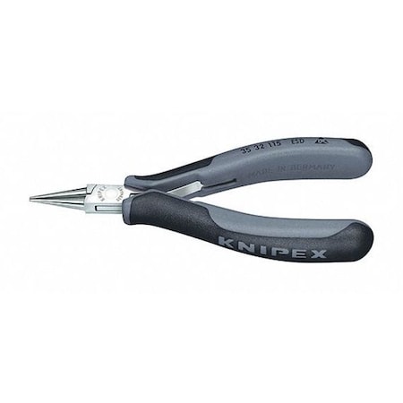4 1/2 in Round Nose Plier Multi-Component Grip Handle MPN:35 32 115 ESD