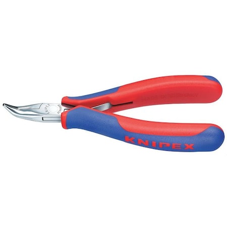 Bent Round Nose Plier, 5-1/4