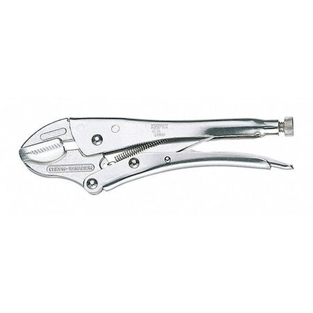 7 1/4 in Locking Adjusting Plain Grip Locking Plier MPN:40 04 180