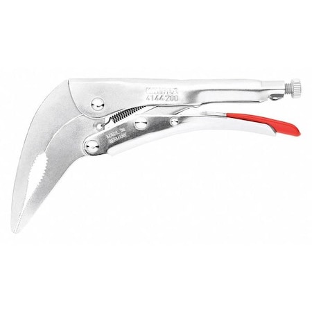 8 in Long Nose Plier Zinc Plated Handle MPN:41 44 200