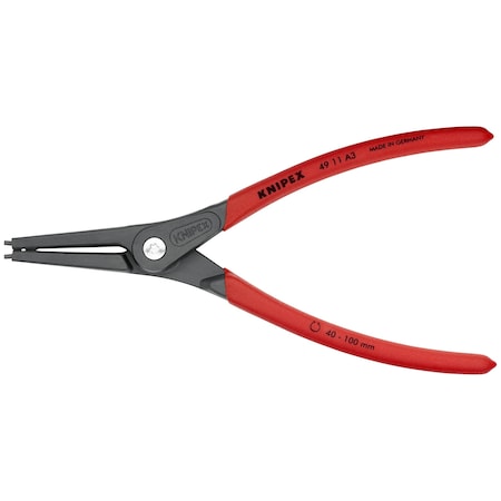 Precision Snap Ring Pliers, External, 9 MPN:49 11 A3 SBA