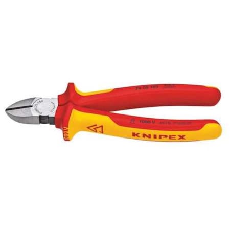 7 1/4 in 70 Diagonal Cutting Plier Standard Cut Narrow Nose Insulated MPN:70 08 180 SBA