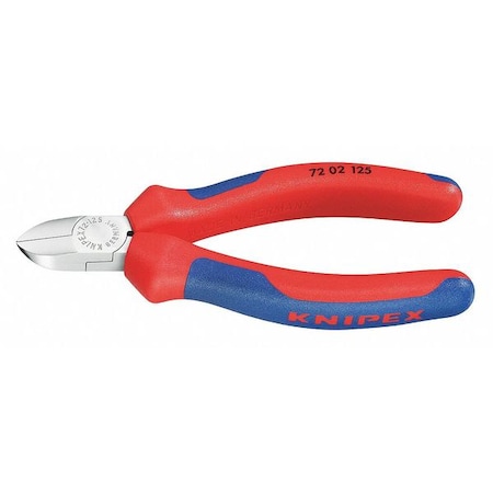 5 in 72 Diagonal Cutting Plier Flush Cut Oval Nose Uninsulated MPN:72 02 125