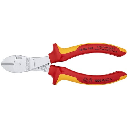 High Leverage Diagonal Cutters, 6 1/4 MPN:74 06 160