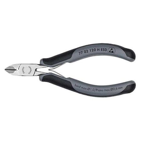 4 3/4 in Diagonal Cutting Plier Standard Cut Uninsulated MPN:77 02 120 H ESD