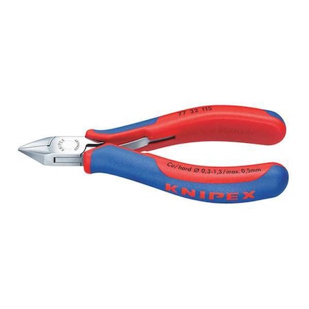 4 3/4 in 77 Diagonal Cutting Plier Standard Cut Pointed Nose Uninsulated MPN:77 32 115