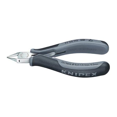 4 1/2 in Diagonal Cutting Plier Standard Cut Uninsulated MPN:77 52 115 ESD