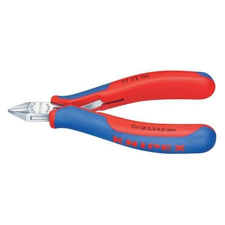 4 1/2 in 77 Diagonal Cutting Plier Standard Cut Pointed Nose Uninsulated MPN:77 72 115