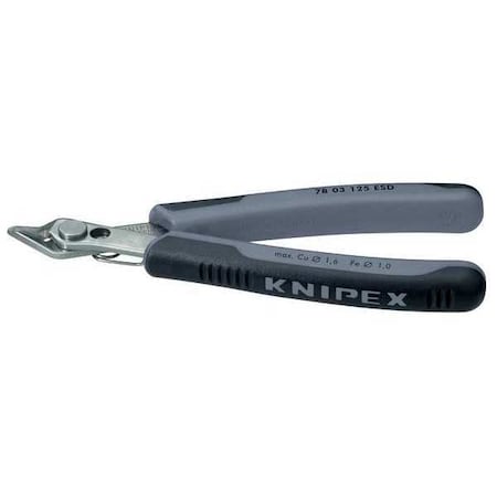 5 in 78 Diagonal Cutting Plier Flush Cut Pointed Nose Uninsulated MPN:78 03 125 ESD