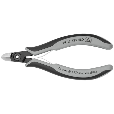Electronics Precision Diagonal Cutters E MPN:79 12 125 ESD