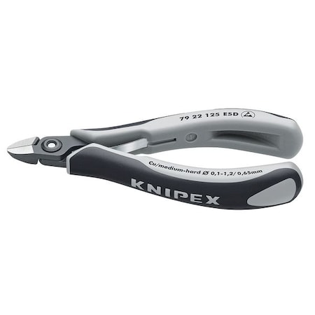 5 in Precision Diagonal Cutting Plier Flush Cut Uninsulated MPN:79 22 125 ESD