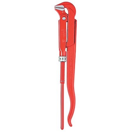 12 in L 1 5/8 in Cap. Alloy Steel Swedish Pipe Wrench MPN:83 10 010