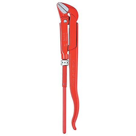 12 in L 1 5/8 in Cap. Alloy Steel Swedish Pipe Wrench MPN:83 20 010