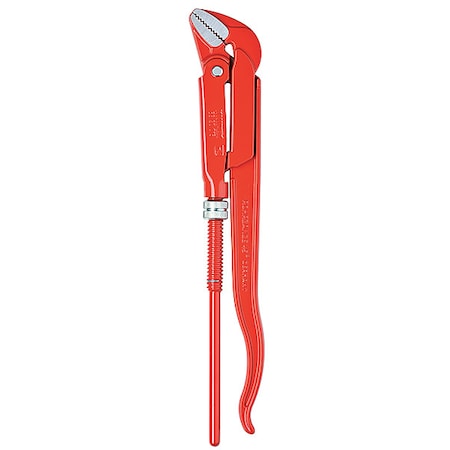 17 in L 2 3/8 in Cap. Alloy Steel Swedish Pipe Wrench MPN:83 20 015