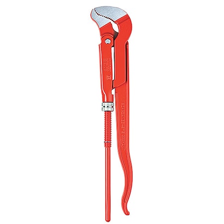 12 in L 1 5/8 in Cap. Alloy Steel Swedish Pipe Wrench MPN:83 30 010