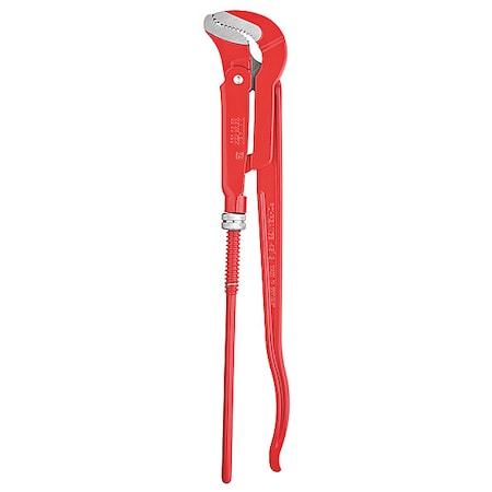 21 in L 2 3/4 in Cap. Alloy Steel Swedish Pipe Wrench MPN:83 30 020