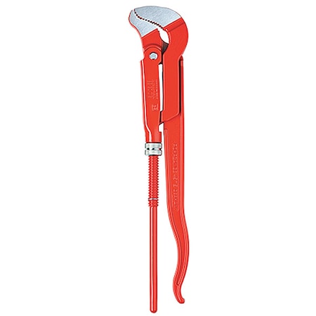 26 in L 4 3/4 in Cap. Alloy Steel Swedish Pipe Wrench MPN:83 30 030