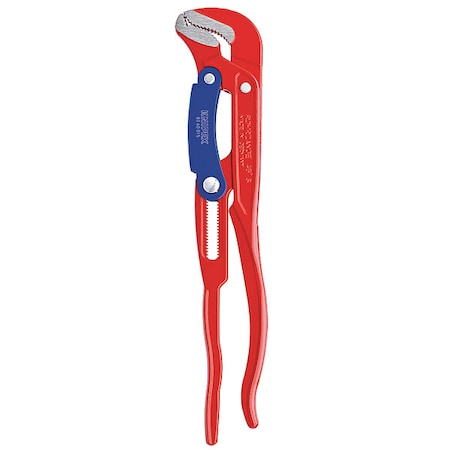 17 in L 2 3/8 in Cap. Alloy Steel Swedish Pipe Wrench MPN:83 60 015