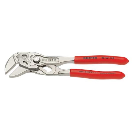 6 in Straight Jaw Plier Wrench Smooth, Plastic Grip MPN:86 03 150