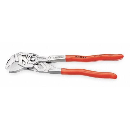 10 in Knipex Cobra Straight Jaw Plier Wrench Smooth, Plastic Grip MPN:86 03 250 SBA