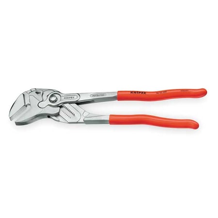 12 in Knipex Cobra Straight Jaw Plier Wrench Smooth, Plastic Grip MPN:86 03 300 SBA