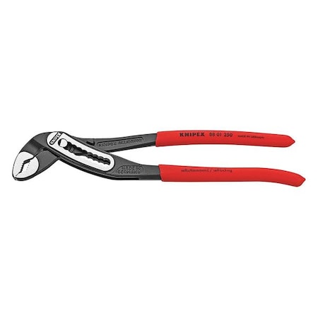 10 in V-Jaw Water Pump Plier Serrated, Plastic Grip MPN:88 01 250 SBA
