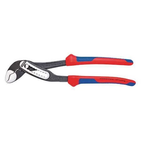 7 1/4 in V-Jaw Water Pump Plier Serrated, Bi-Material Grip MPN:88 02 180 SBA