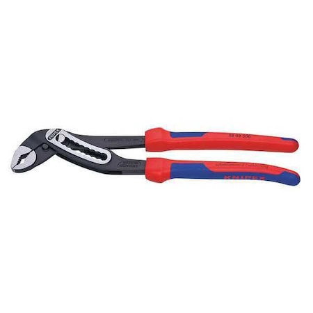 12 in V-Jaw Water Pump Plier Serrated, Bi-Material Grip MPN:88 02 300 SBA
