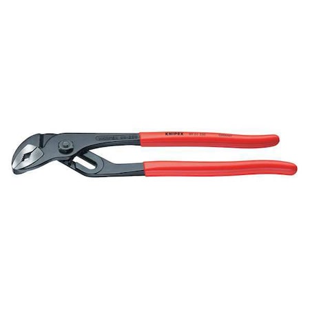 10 in V-Jaw Water Pump Plier Serrated, Plastic Grip MPN:89 01 250