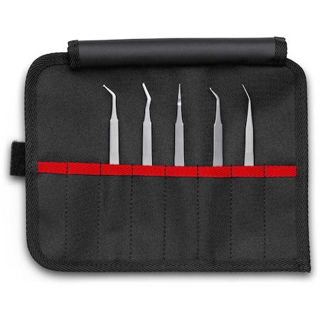 Tweezers Set, 5 pc Stainless Steel Tweez MPN:92 00 03