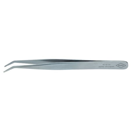 Tweezers, Anti-Magnetic, Angled, 4-3/4 In MPN:92 02 54