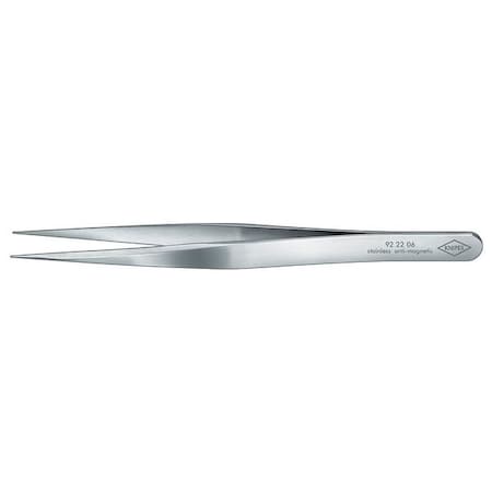 Tweezers, Anti-Mag, Needle, Straight, 4-3/4 MPN:92 22 06