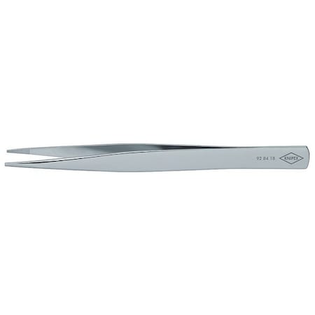 Tweezers, Mount, Rect, Blunt, Serrated, 5 In MPN:92 84 18
