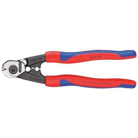 6mm Wire Rope Cutters, Comfort Grip MPN:95 62 190 SBA