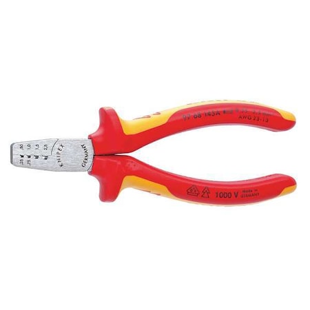 5 3/4 in Crimper 23 to 13 AWG MPN:97 68 145 A