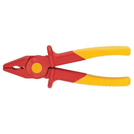 7 3/32 in Flat Nose Plier Ergonomic Handle MPN:98 62 01