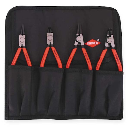 Retaining Ring Plier Set, 0, 90 Deg, 4 pcs. MPN:9K 00 19 52 US