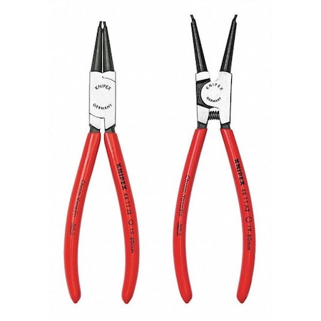 Retaining Ring Plier Set, 0 Deg., 2 pcs. MPN:9K 00 80 18 US