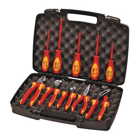Insulated Tool Set, Hard Case, 10-Pc MPN:9K 98 98 30 US