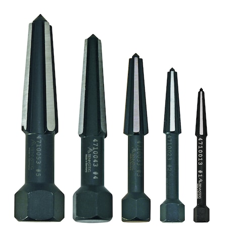 Screw Extractor Double-Edged Set 5 Parts MPN:9R 471 904 3